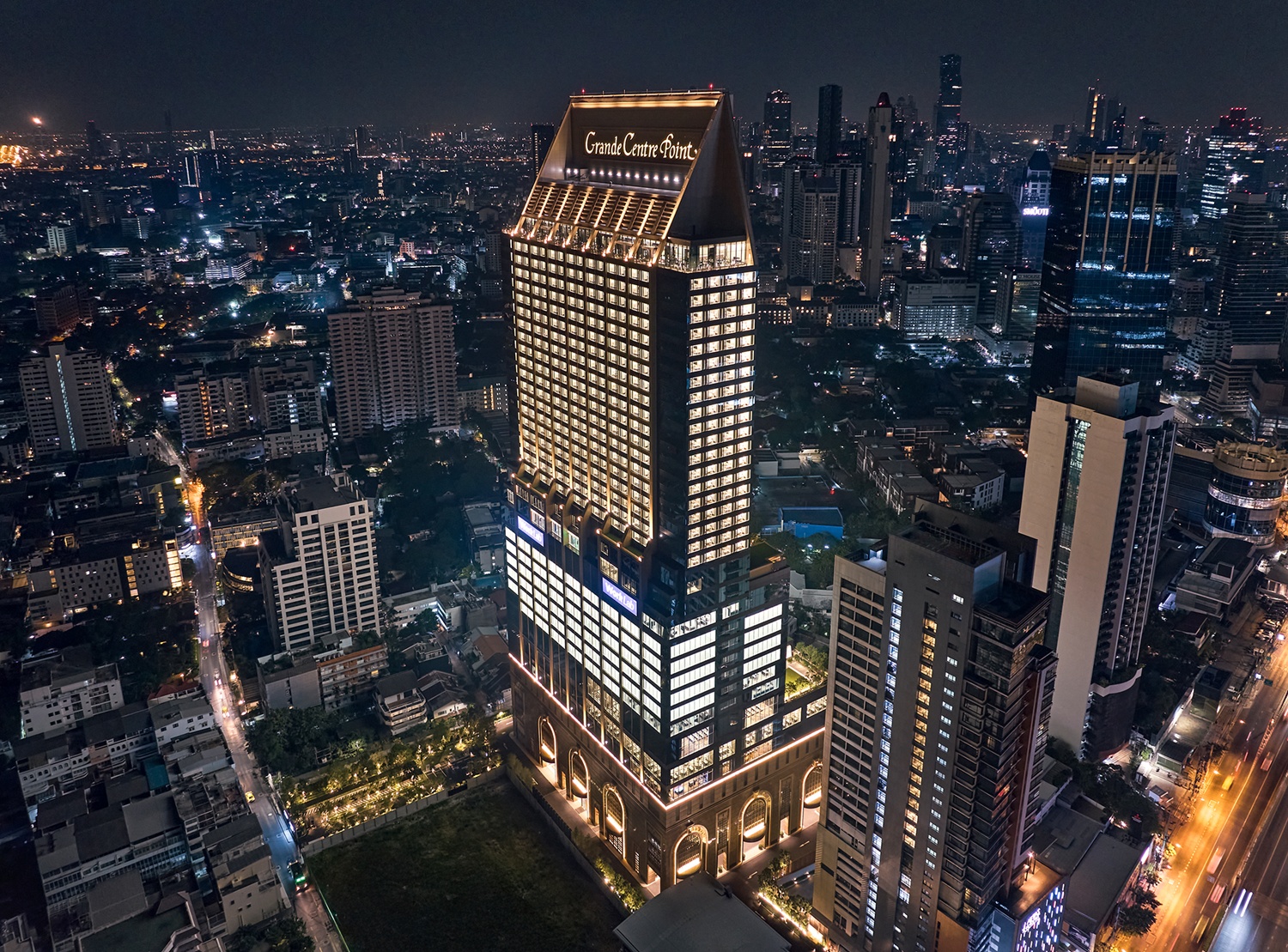 曼谷｜Grande Centre Point Lumphini 五星級飯店（一泊一食）